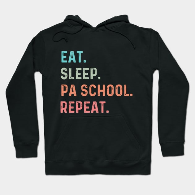 Physician Assistant Student School Fun Physician Associate Hoodie by Printopedy